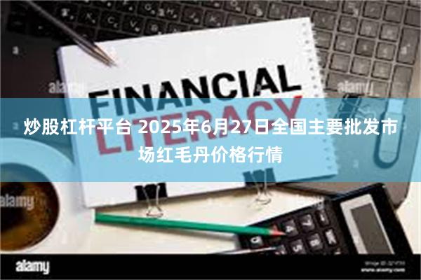 炒股杠杆平台 2025年6月27日全国主要批发市场红毛丹价格行情